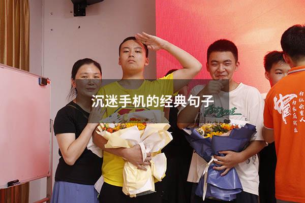 沉迷手机的经典句子