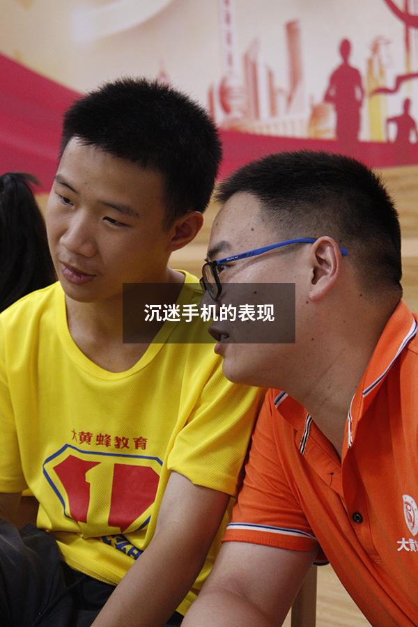 沉迷手机的表现