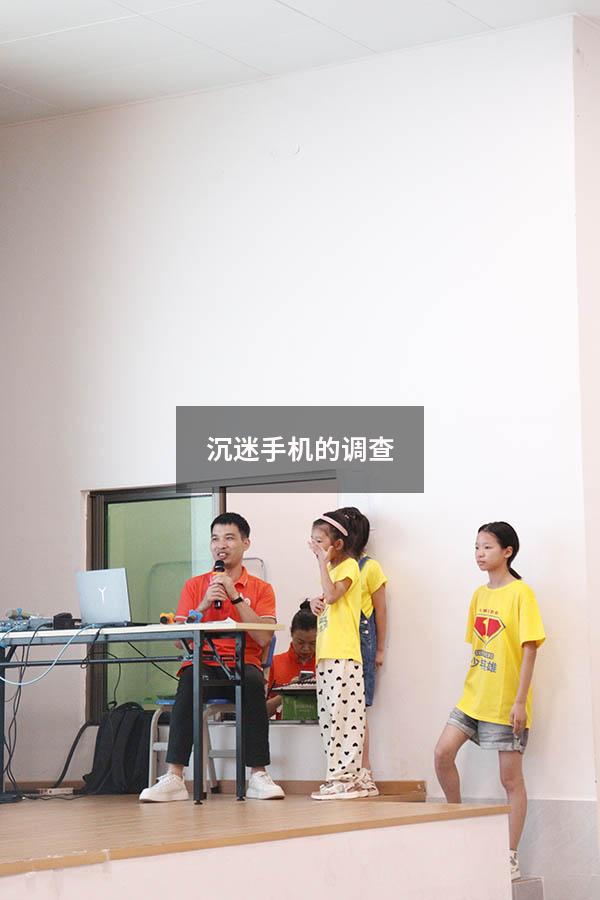 沉迷手机的调查
