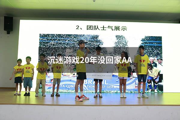 沉迷游戏20年没回家AA