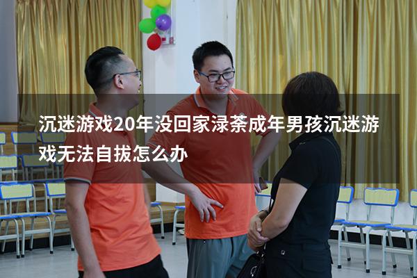 沉迷游戏20年没回家渌荼（成年男孩沉迷游戏无法自拔怎么办）