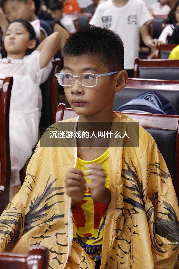 沉迷游戏的人叫什么人