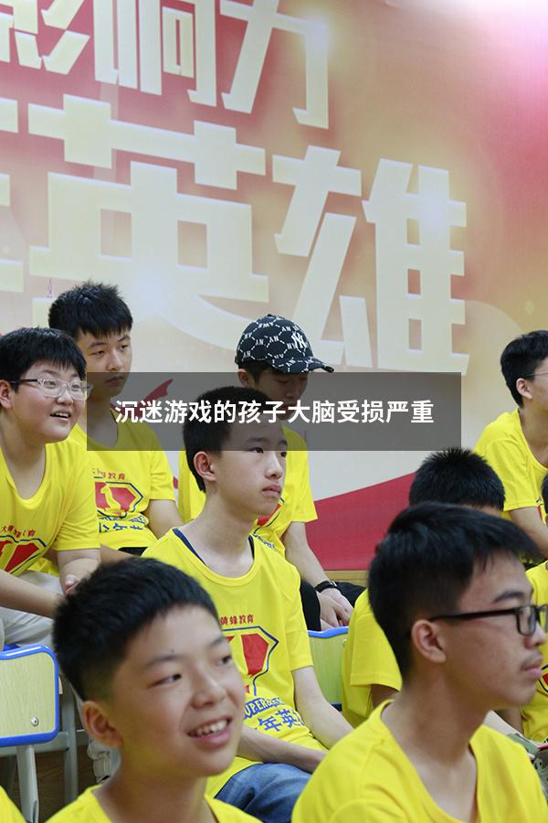 沉迷游戏的孩子大脑受损严重