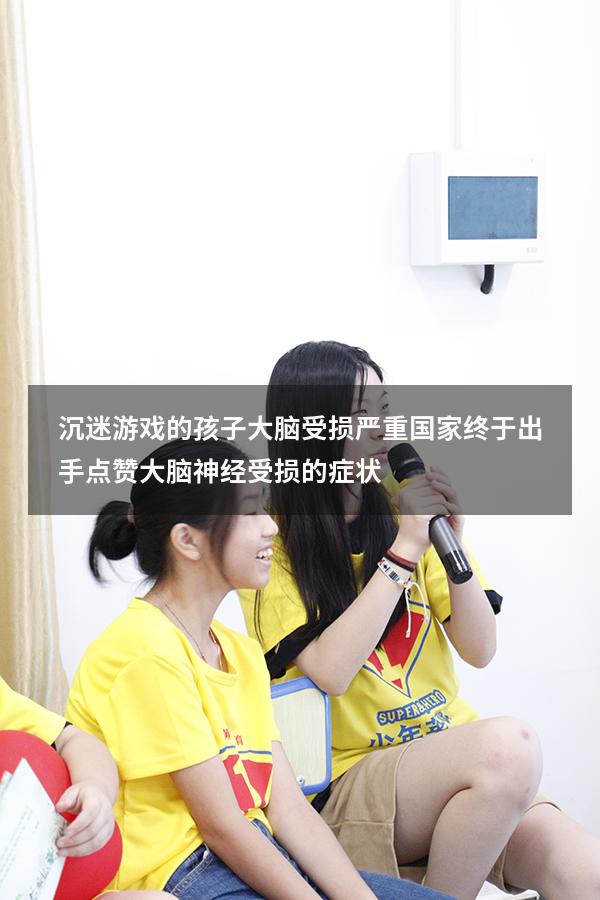 沉迷游戏的孩子大脑受损严重国家终于出手点赞（大脑神经受损的症状）
