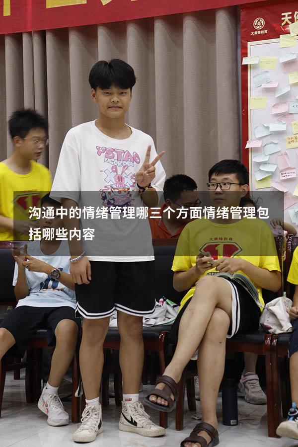 沟通中的情绪管理哪三个方面（情绪管理包括哪些内容）