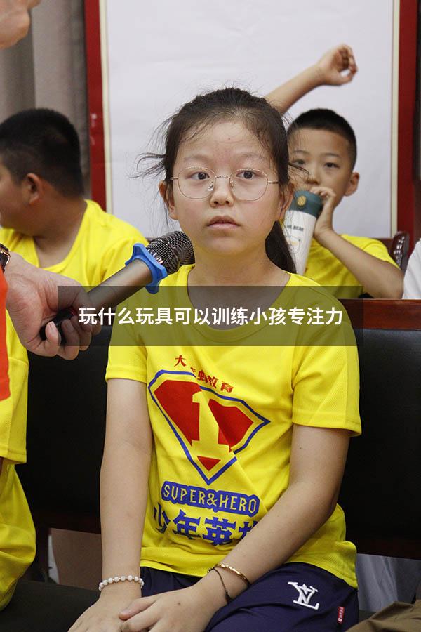 玩什么玩具可以训练小孩专注力