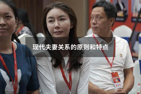 现代夫妻关系的原则和特点