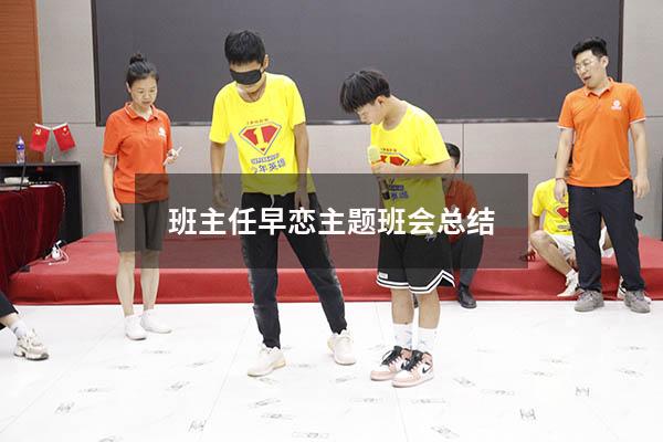 班主任早恋主题班会总结