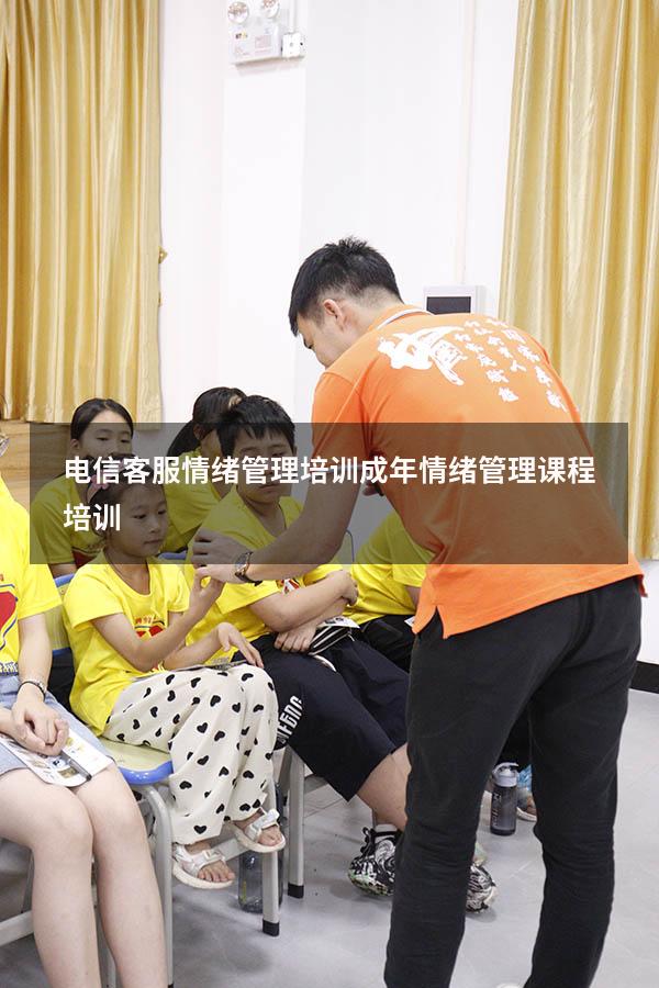 电信客服情绪管理培训（成年情绪管理课程培训）
