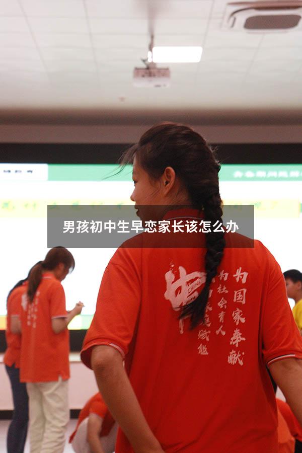 男孩初中生早恋家长该怎么办