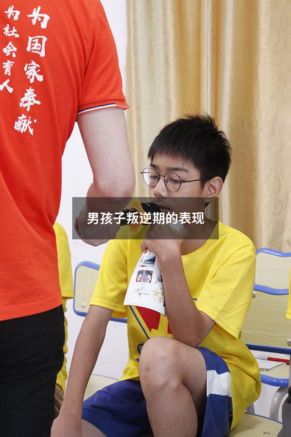 男孩子叛逆期的表现