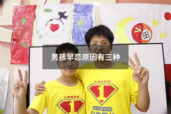 男孩早恋原因有三种（对于早恋的男孩怎样沟通）