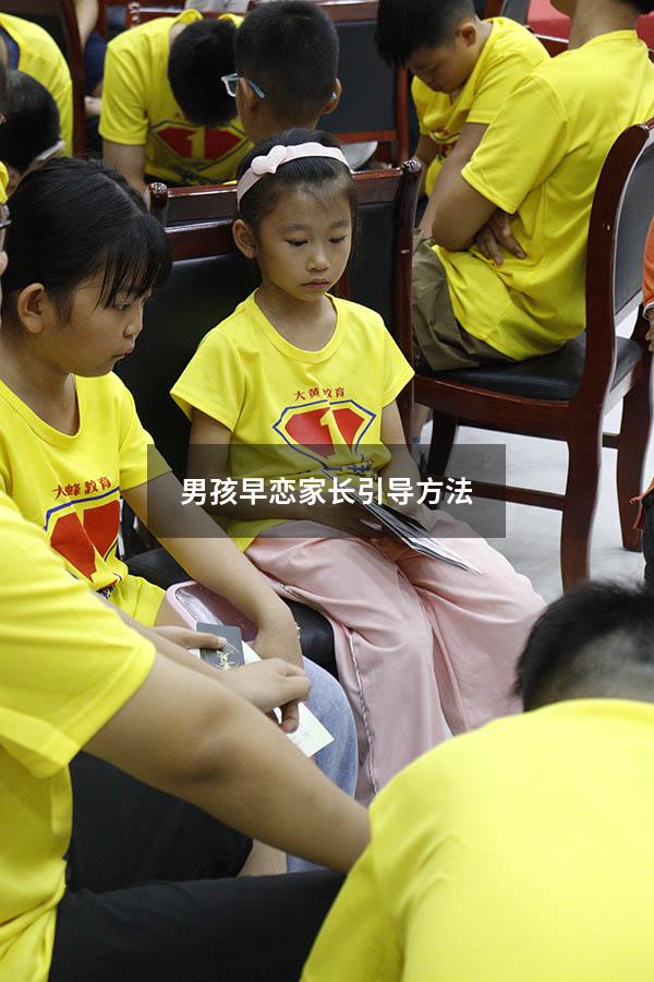 男孩早恋家长引导方法