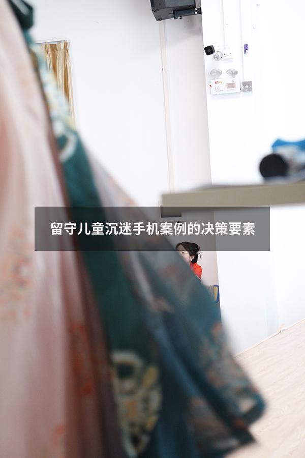 留守儿童沉迷手机案例的决策要素