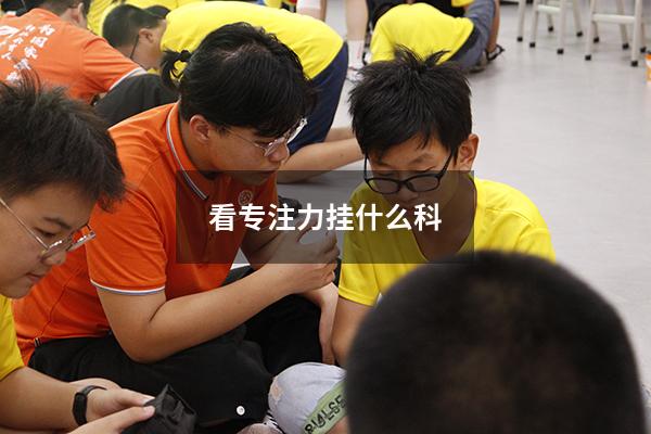 看专注力挂什么科