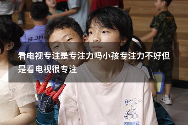 看电视专注是专注力吗（小孩专注力不好但是看电视很专注）