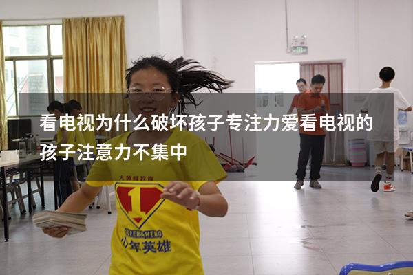 看电视为什么破坏孩子专注力（爱看电视的孩子注意力不集中）