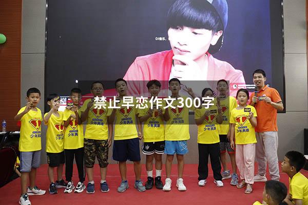 禁止早恋作文300字