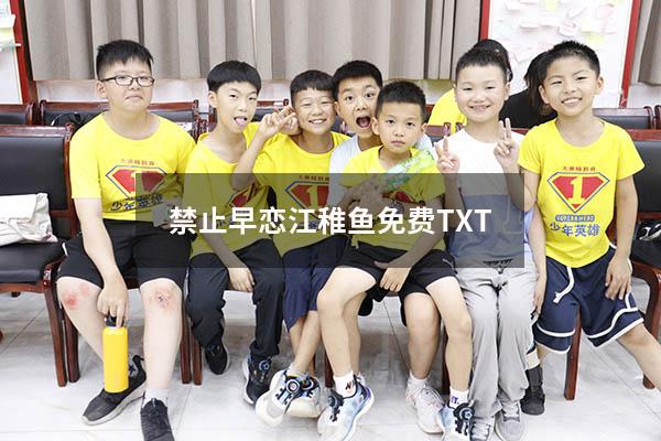 禁止早恋江稚鱼免费TXT