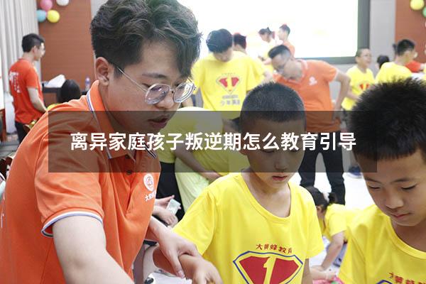 离异家庭孩子叛逆期怎么教育引导
