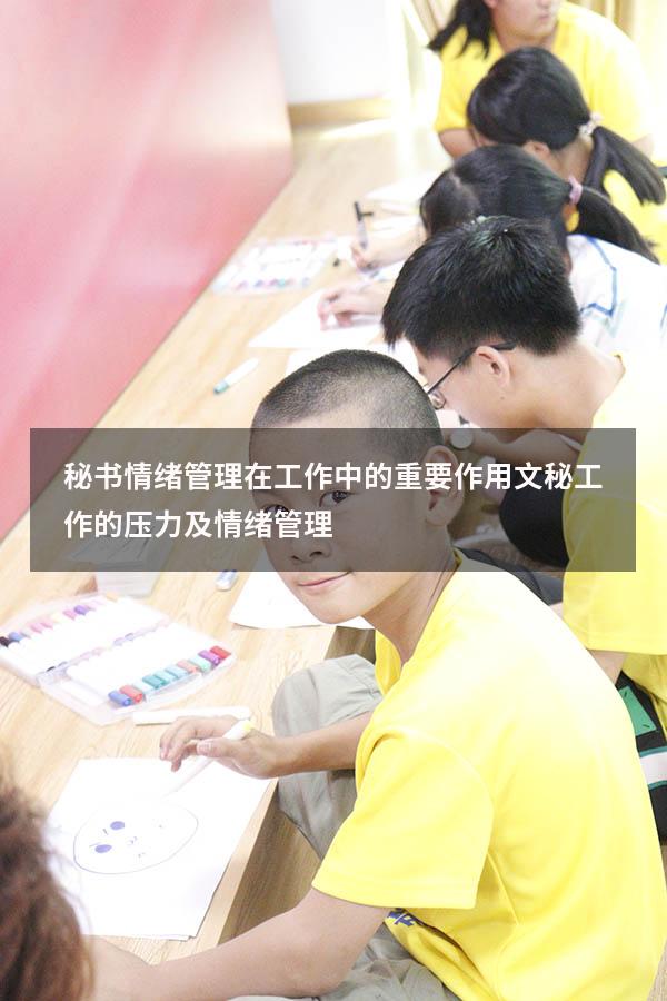 秘书情绪管理在工作中的重要作用（文秘工作的压力及情绪管理）