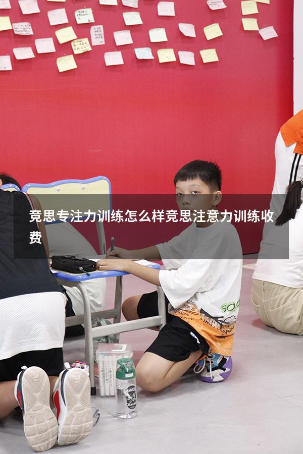 竞思专注力训练怎么样（竞思注意力训练收费）