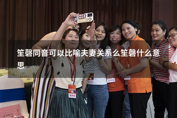 笙磬同音可以比喻夫妻关系么（笙磬什么意思）
