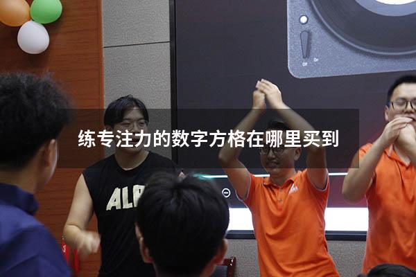 练专注力的数字方格在哪里买到