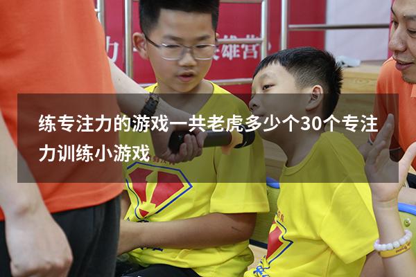 练专注力的游戏一共老虎多少个（30个专注力训练小游戏）