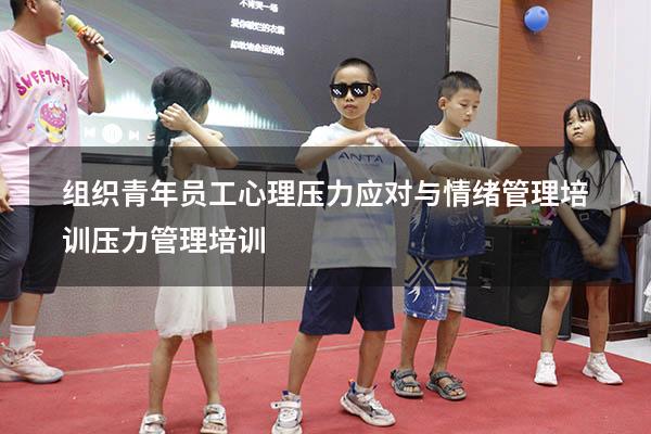 组织青年员工心理压力应对与情绪管理培训（压力管理培训）