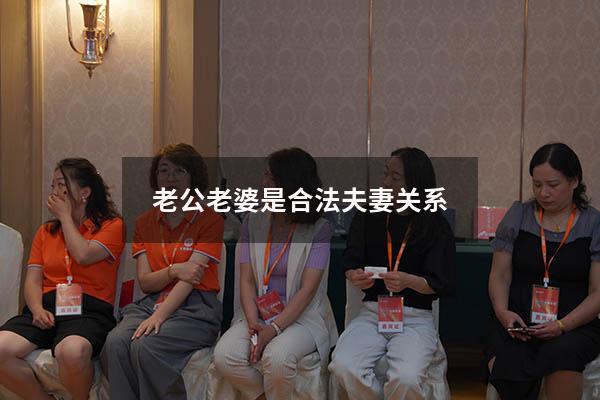 老公老婆是合法夫妻关系