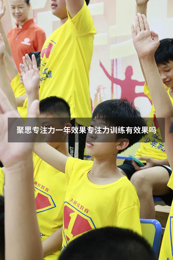 聚思专注力一年效果（专注力训练有效果吗）