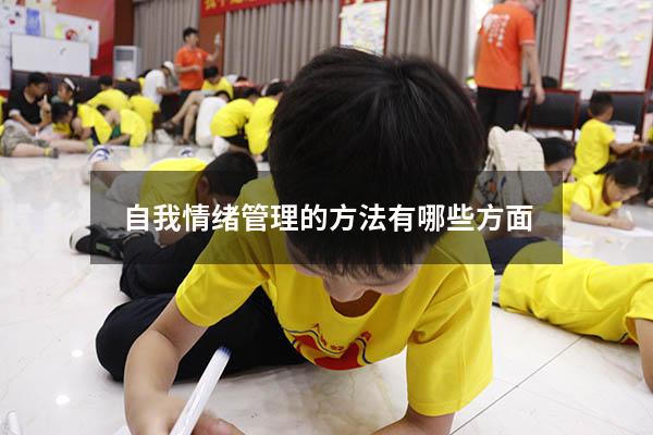 自我情绪管理的方法有哪些方面