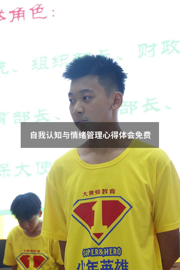 自我认知与情绪管理心得体会免费
