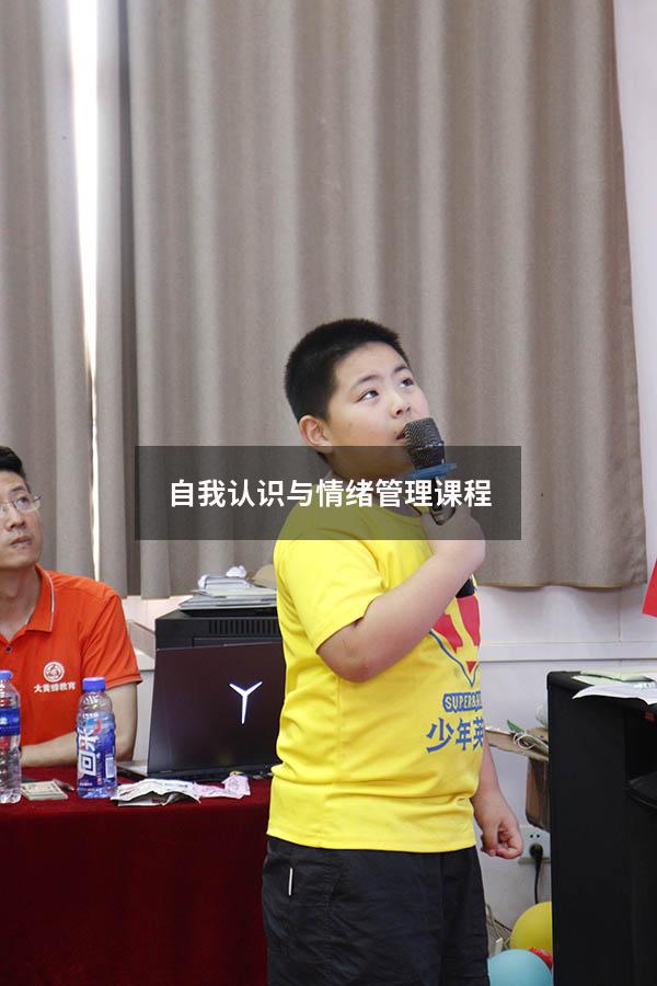 自我认识与情绪管理课程