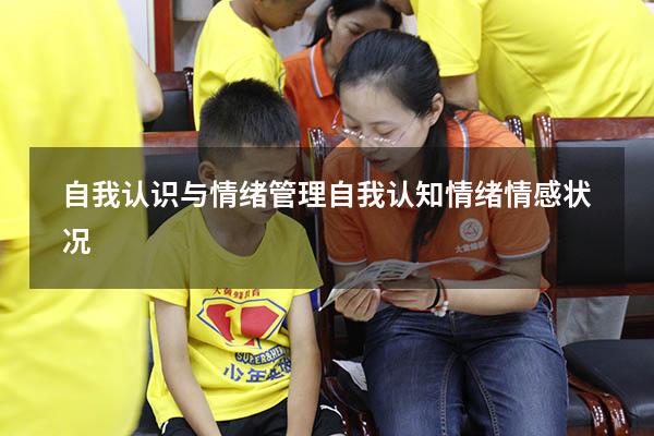 自我认识与情绪管理（自我认知情绪情感状况）