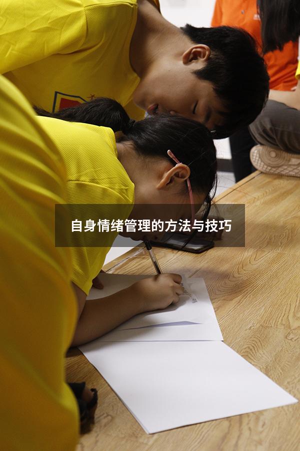 自身情绪管理的方法与技巧