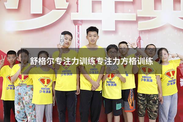 舒格尔专注力训练（专注力方格训练）