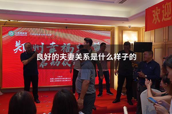 良好的夫妻关系是什么样子的