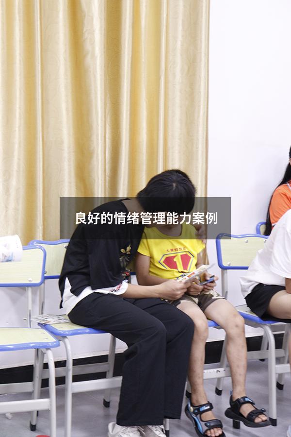 良好的情绪管理能力案例