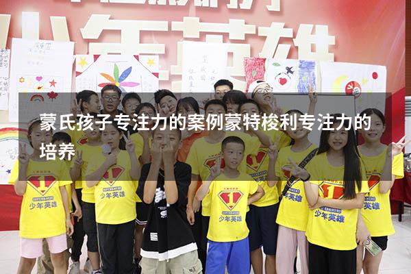 蒙氏孩子专注力的案例（蒙特梭利专注力的培养）