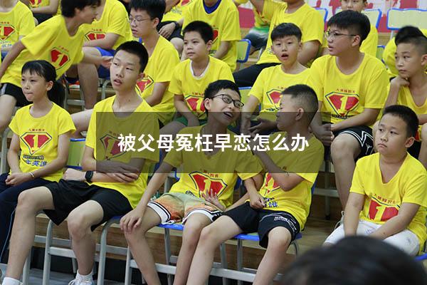 被父母冤枉早恋怎么办