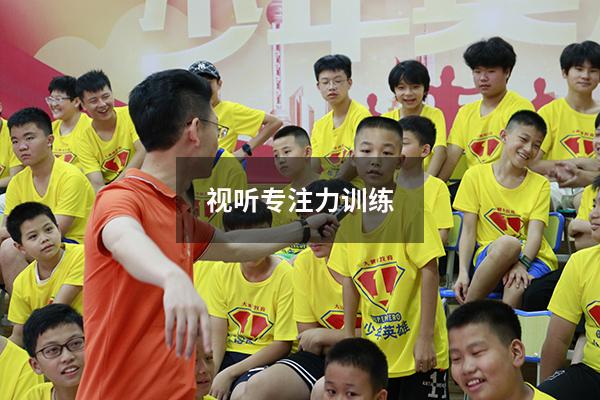 视听专注力训练