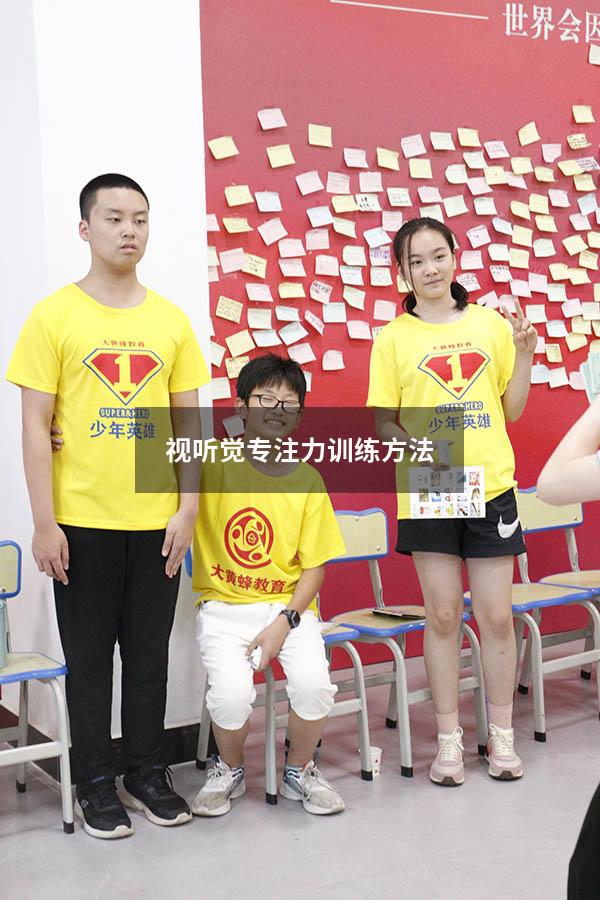 视听觉专注力训练方法