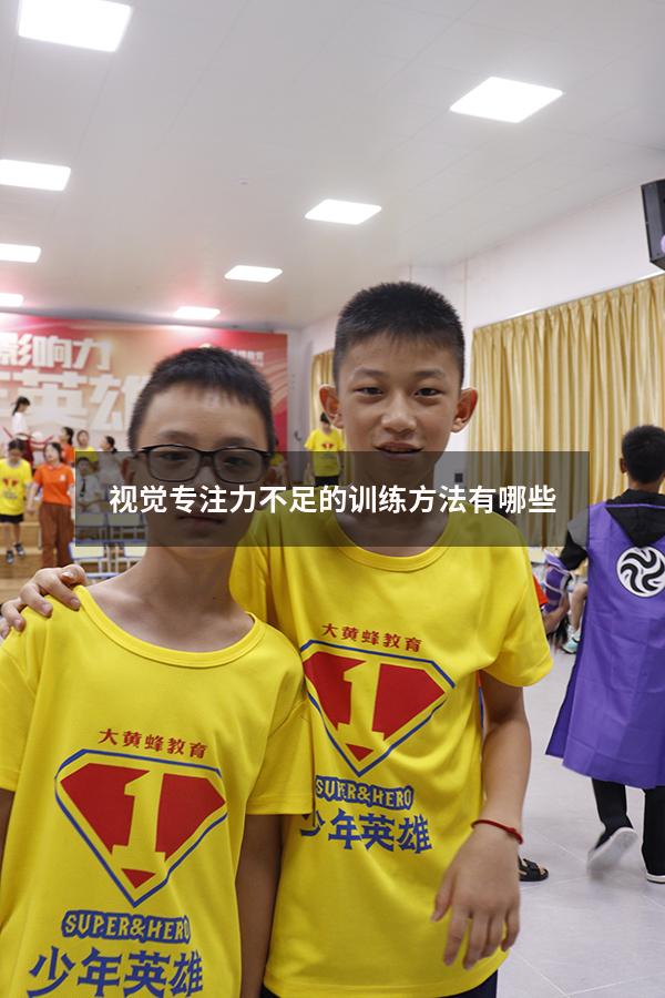 视觉专注力不足的训练方法有哪些