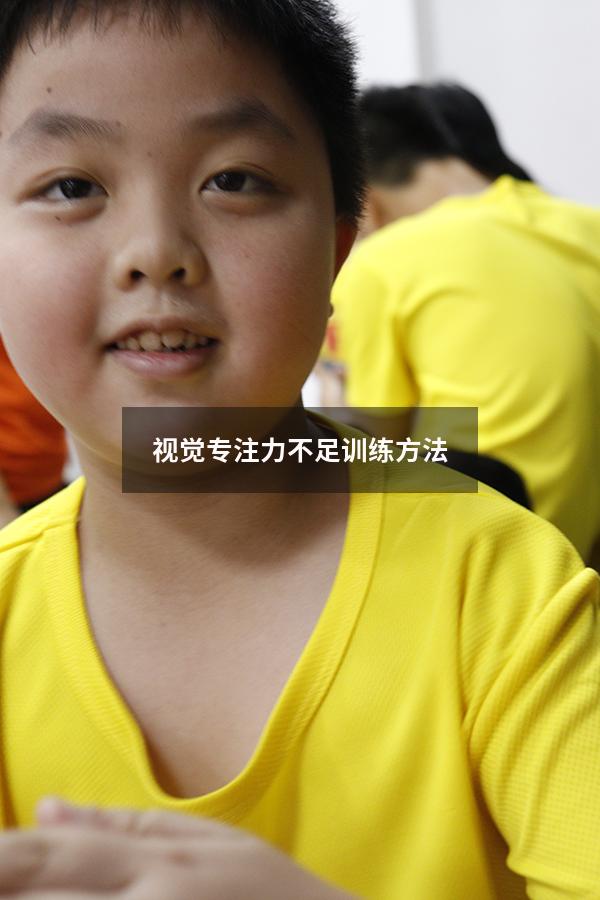 视觉专注力不足训练方法