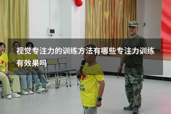 视觉专注力的训练方法有哪些（专注力训练有效果吗）
