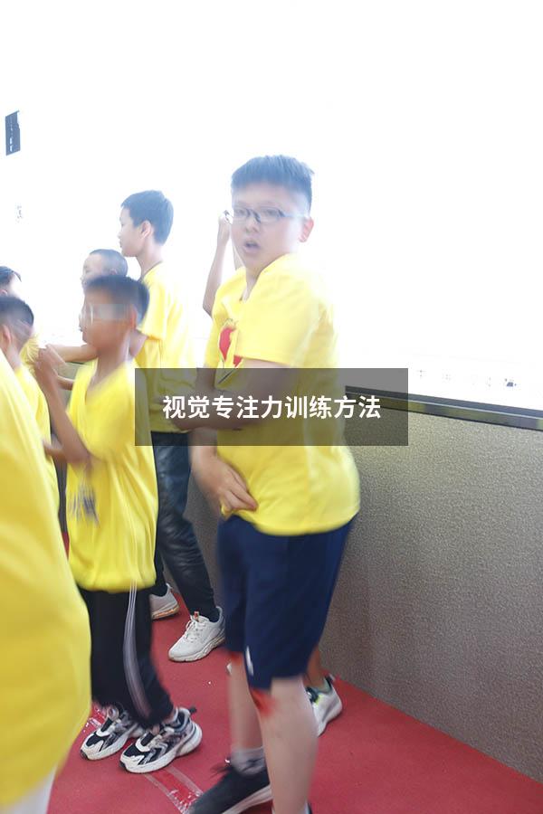 视觉专注力训练方法