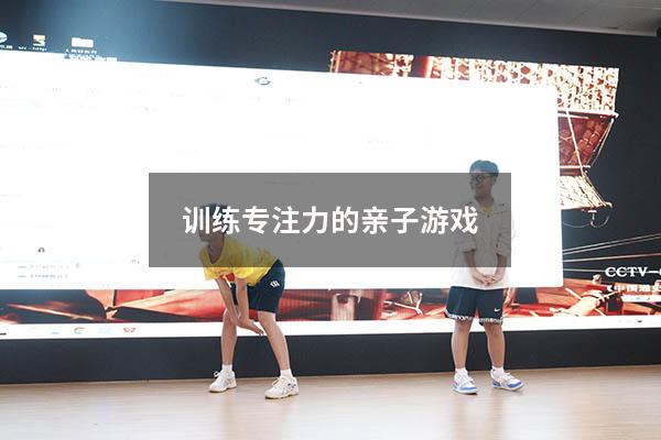 训练专注力的亲子游戏