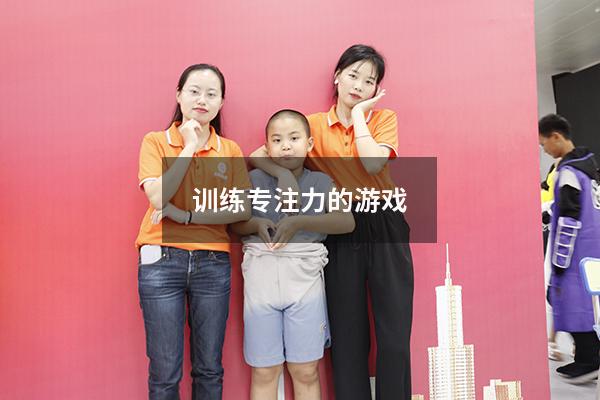 训练专注力的游戏